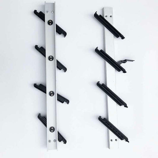 Wind Louvre Frame 12 Blade Alu 6" D/C Glass