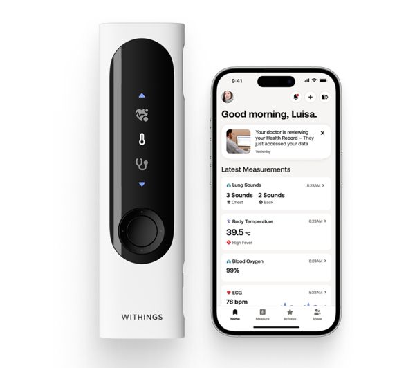 Withings BeamO - 4-in-1 Health Monitor | 78-SCT02-02-All-Int