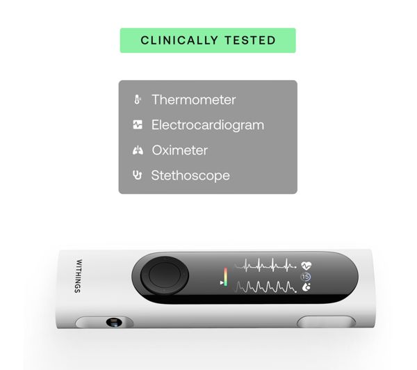 Withings BeamO - 4-in-1 Health Monitor | 78-SCT02-02-All-Int