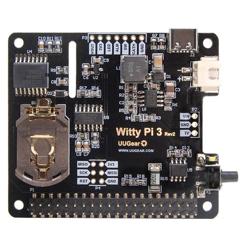 Witty Pi 3 Rev2 [Discontinued] by UUGear - The Pi Hut