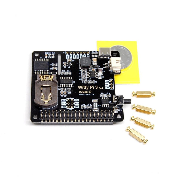 Witty Pi 3 Rev2 [Discontinued] by UUGear - The Pi Hut