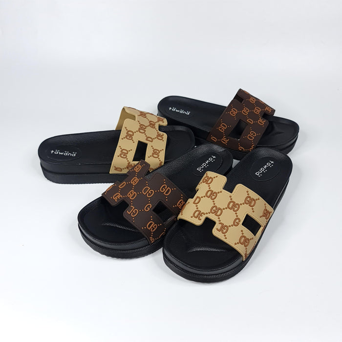 Women Casual Slides - Maha fashions -