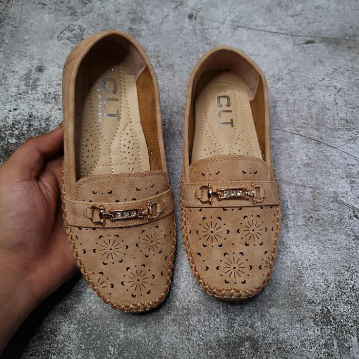 Women Cut Work Pumps - Maha fashions -