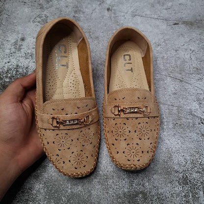 Women Cut Work Pumps - Maha fashions -