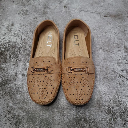 Women Cut Work Pumps - Maha fashions -
