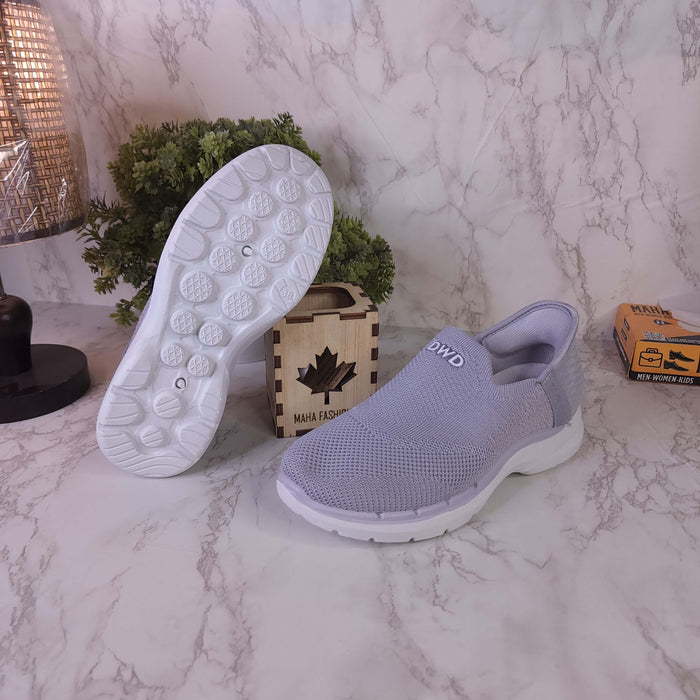 Women Grey Slip On Sneakers - Maha fashions -  Women Footwear