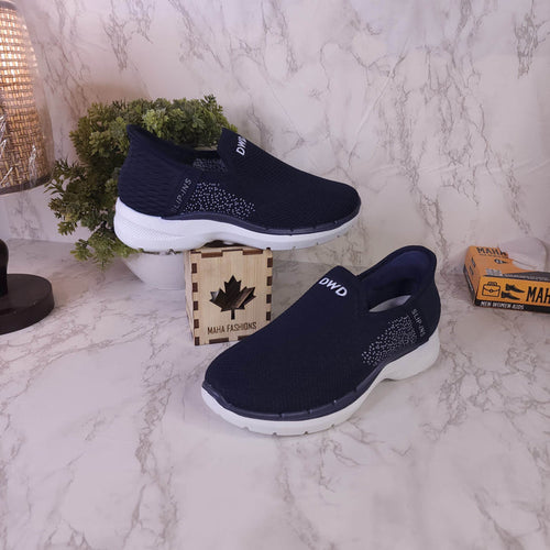 Women Navy Slip On Sneakers - Maha fashions -  Women Footwear