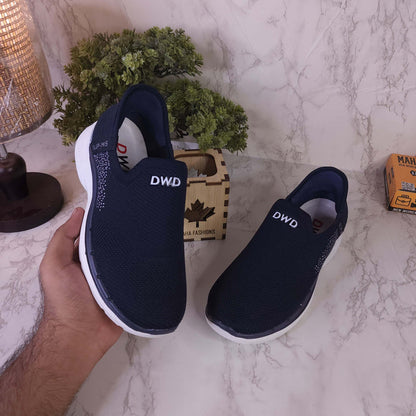 Women Navy Slip On Sneakers - Maha fashions -  Women Footwear