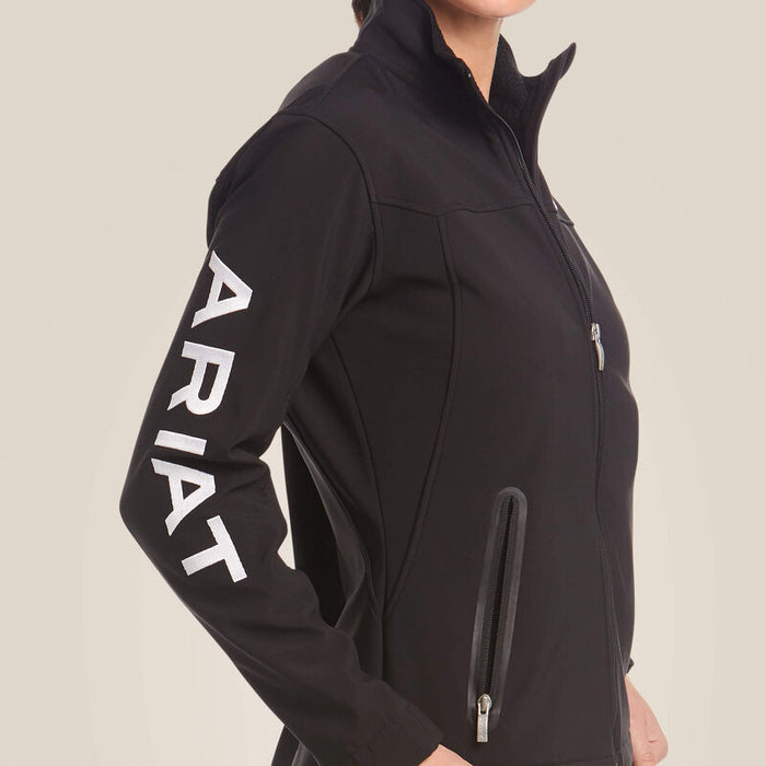 Womens Ariat Team Logo Rodeo Softshell Jacket