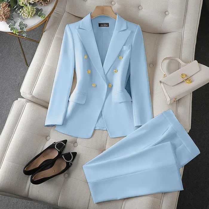Light Blue Suit Set / XXXL