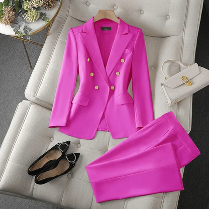 Rose Red Suit Set / XXL