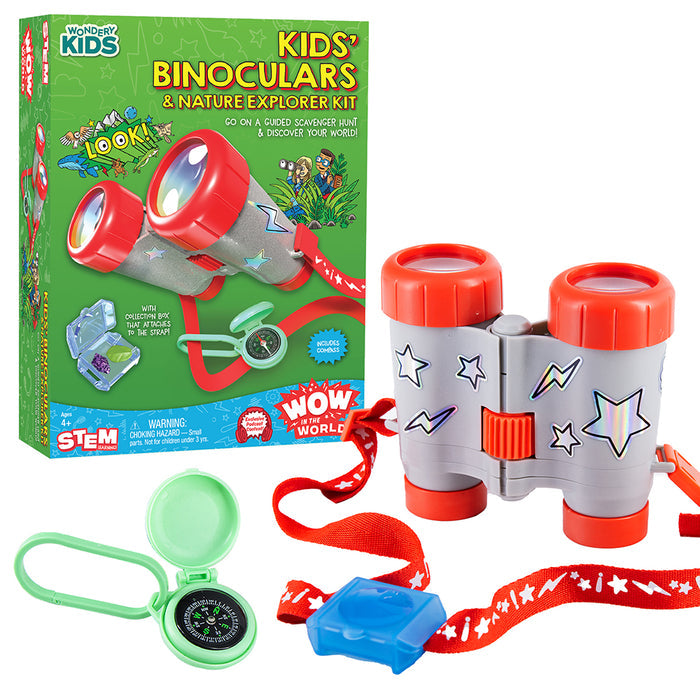 Wow in the World: Kids' Binoculars & Nature Explorer Kit STEM Thames & Kosmos