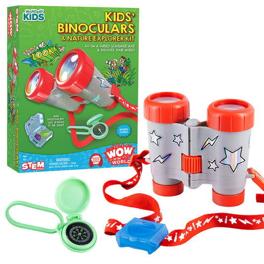 Wow in the World: Kids' Binoculars & Nature Explorer Kit STEM Thames & Kosmos