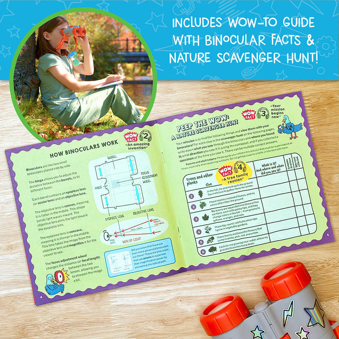 Wow in the World: Kids' Binoculars & Nature Explorer Kit STEM Thames & Kosmos