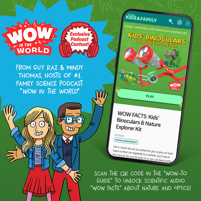 Wow in the World: Kids' Binoculars & Nature Explorer Kit STEM Thames & Kosmos
