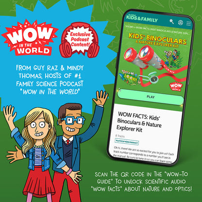 Wow in the World: Kids' Binoculars & Nature Explorer Kit STEM Thames & Kosmos