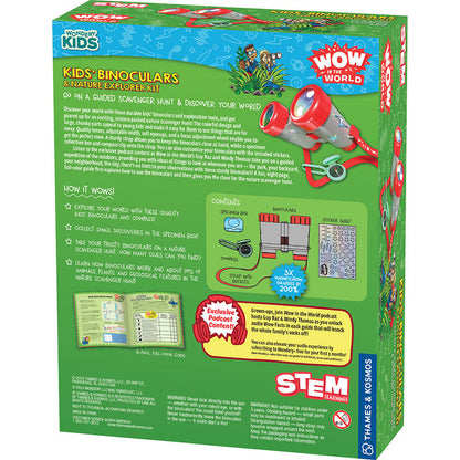 Wow in the World: Kids' Binoculars & Nature Explorer Kit STEM Thames & Kosmos
