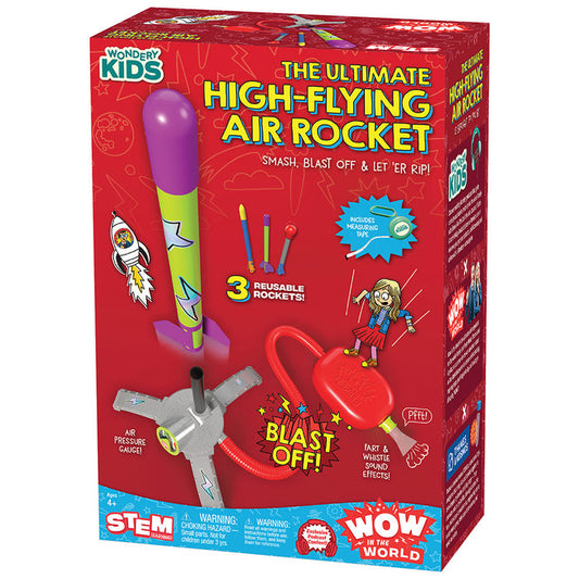 Wow in the World: The Ultimate High-Flying Air Rocket STEM Thames & Kosmos