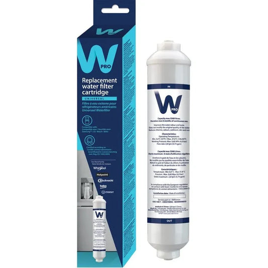 Wpro Universal Inline Water Filter USC100/1 C00379992 | Samsung/ Whirlpool In-Line Fridge Freezer Water Filter USC100