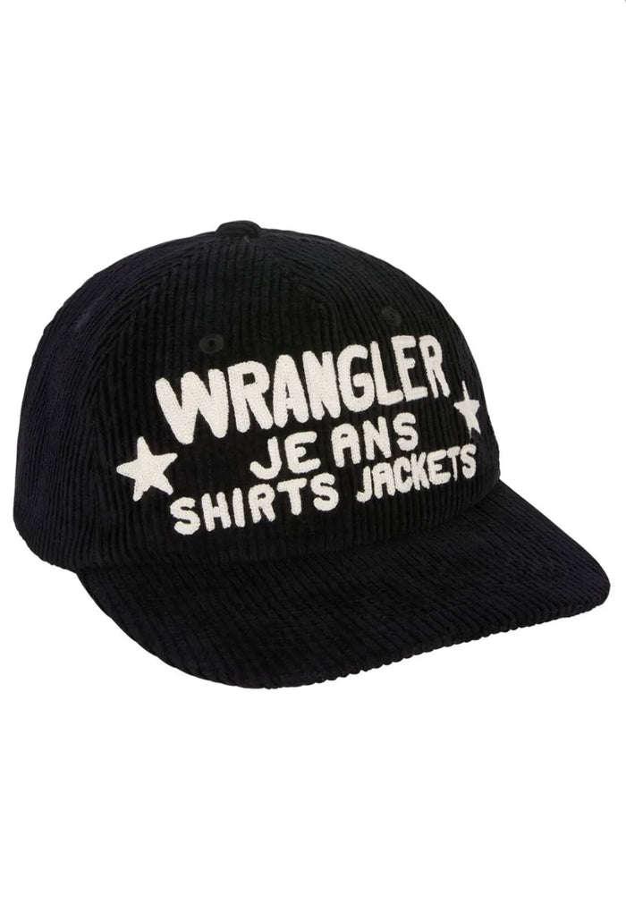Wrangler Black Corduroy Cap