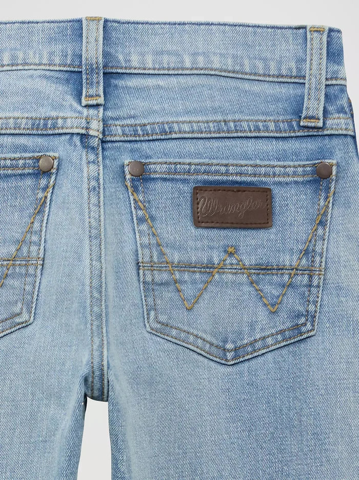 Wrangler Retro Toddler Boy's Slim Boot Jean in Cloverdale