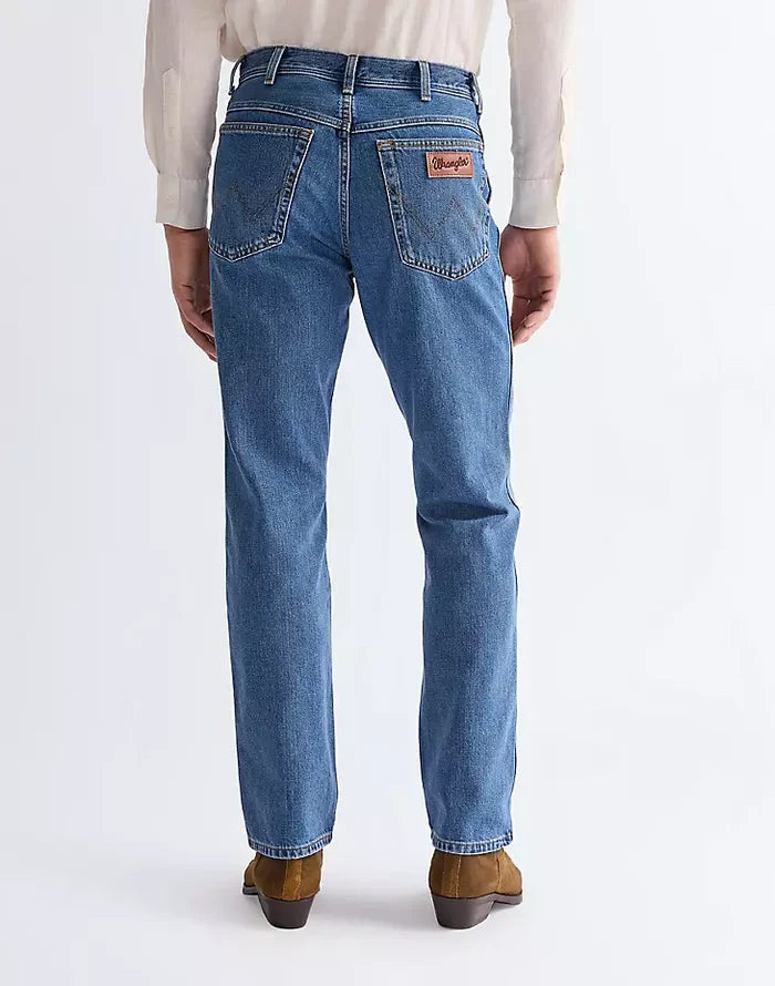 Wrangler Texas Straight Stonewash Denim Jeans