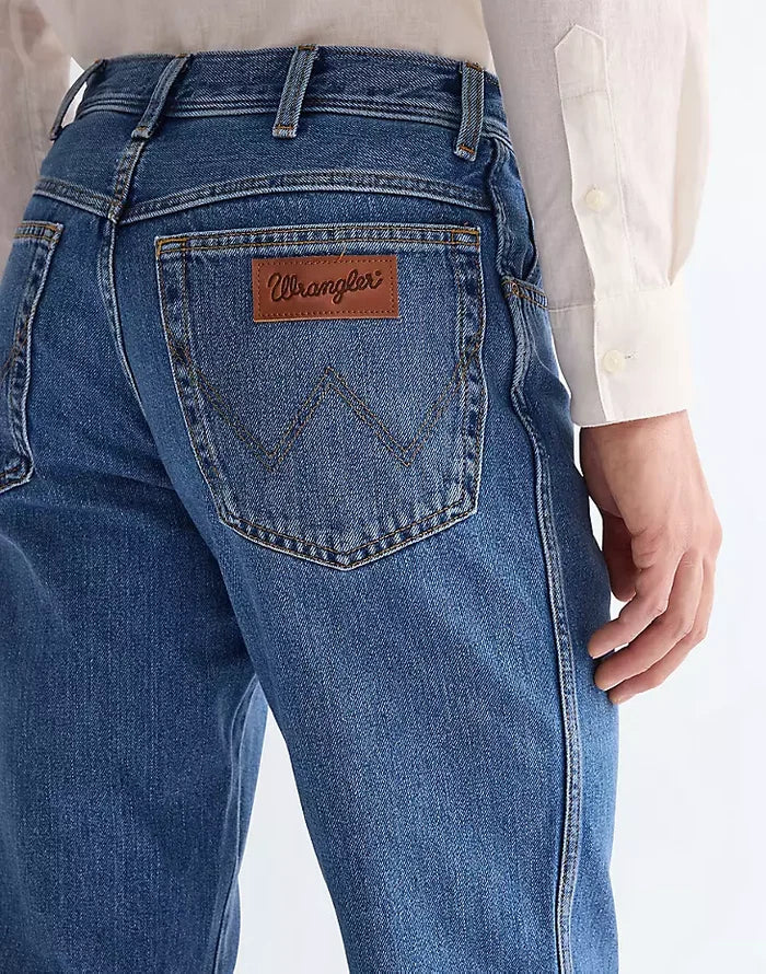 Wrangler Texas Straight Stonewash Denim Jeans