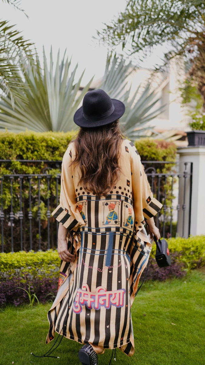 Yellow Cotton Silk Co-ord Set