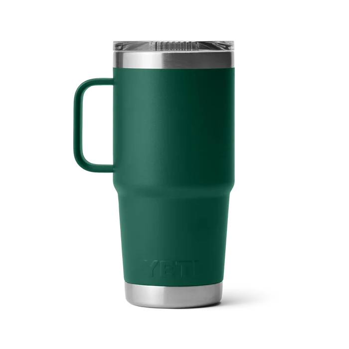 YETI 20oz Travel Mug Black Forest Green