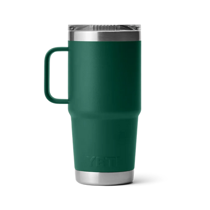 YETI 20oz Travel Mug Black Forest Green