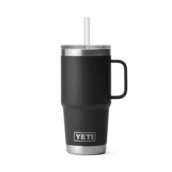 YETI 25oz Straw Mug Black