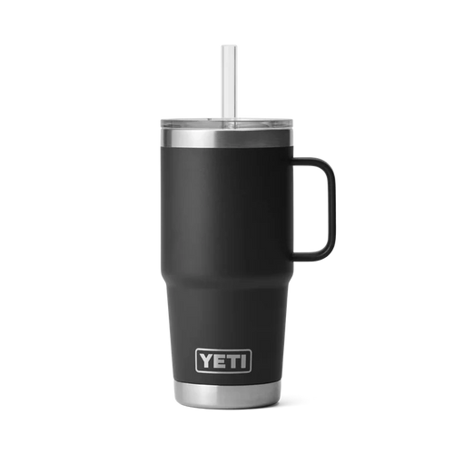 YETI 25oz Straw Mug Black
