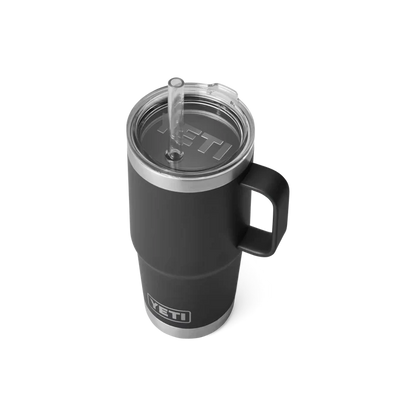 YETI 25oz Straw Mug Black