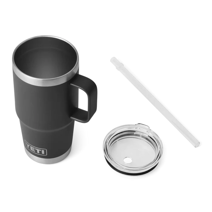 YETI 25oz Straw Mug Black