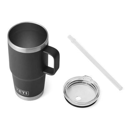 YETI 25oz Straw Mug Black