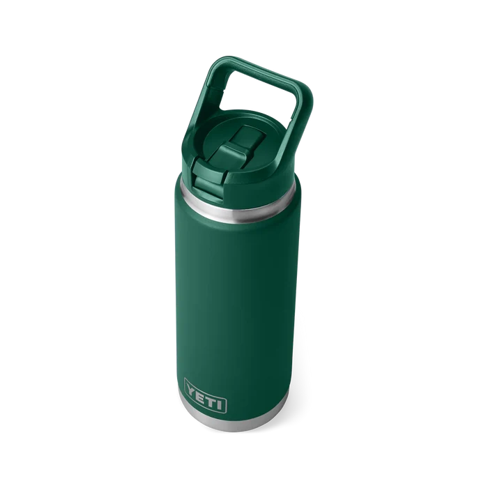 YETI 26oz Black Forest Green Bottle