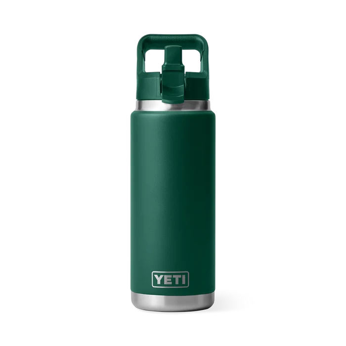 YETI 26oz Black Forest Green Bottle