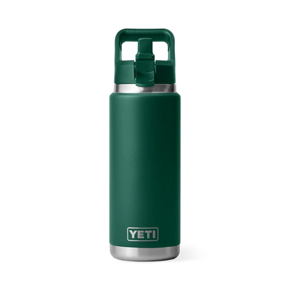 YETI 26oz Black Forest Green Bottle