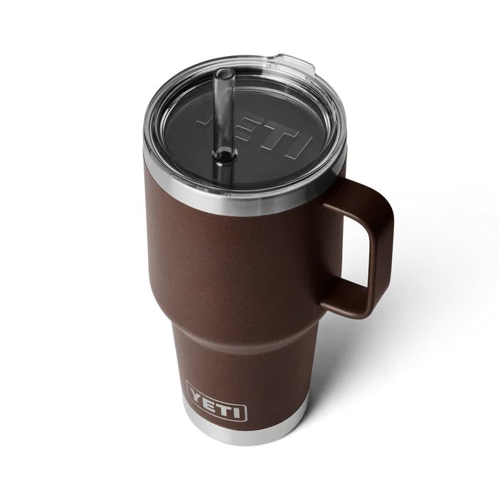 YETI 35oz Straw Mug Wetlands Brown