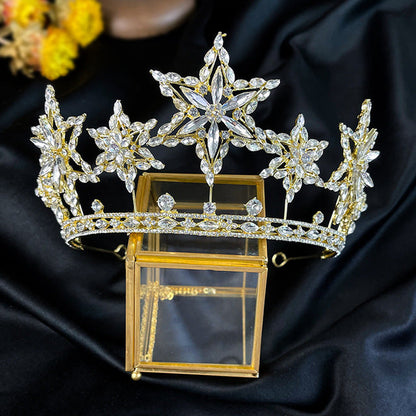You are the Star - Rhinestone Crystal Fashion Bridal Tiara-Crown for Wedding or Mis Quince