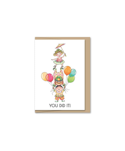 You Did It! Mini Card