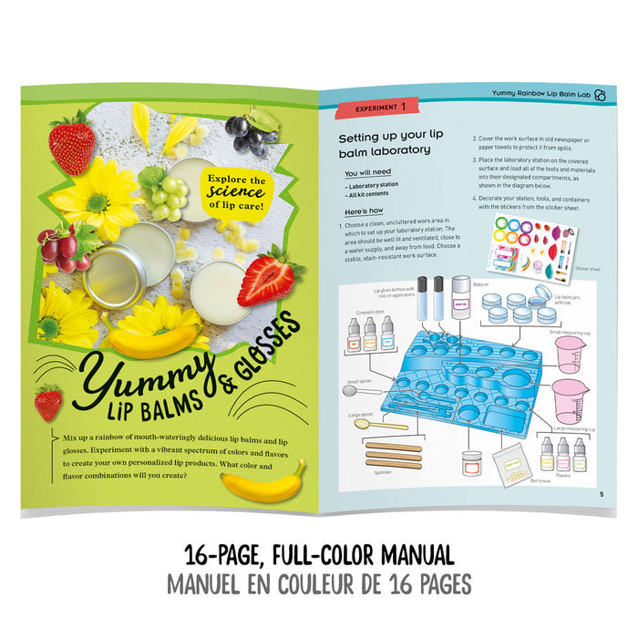 Yummy Rainbow Lip Balm Lab - 2L STEM Thames & Kosmos