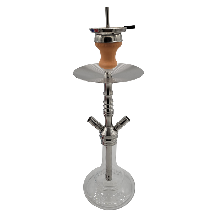 Zahrah STAINLESS STEEL Hookah - Acier
