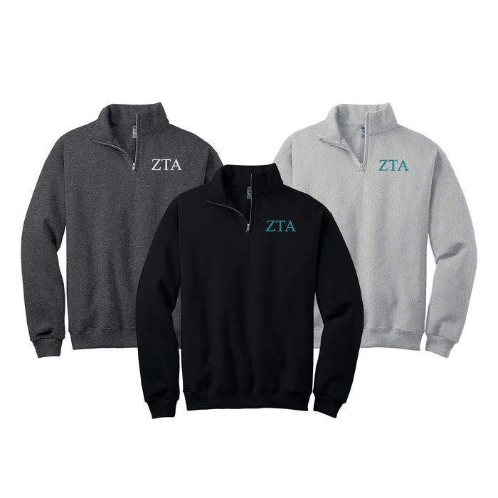Zeta Tau Alpha Qzip Sweatshirt