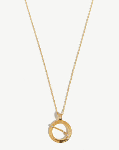 Zodiac Constellation Pendant Necklace - Aries 18ct Gold Plated Vermeil/Aries Necklaces Missoma