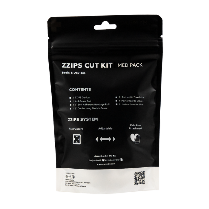 ZZIPS Wound Closure Med 2-pack by My Medic