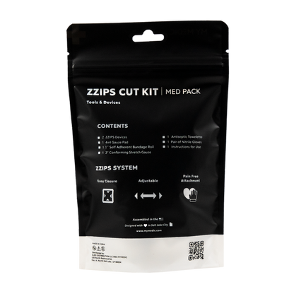 ZZIPS Wound Closure Med 2-pack by My Medic